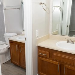 bathroom at The Park at Vietti located in Spartanburg, SC